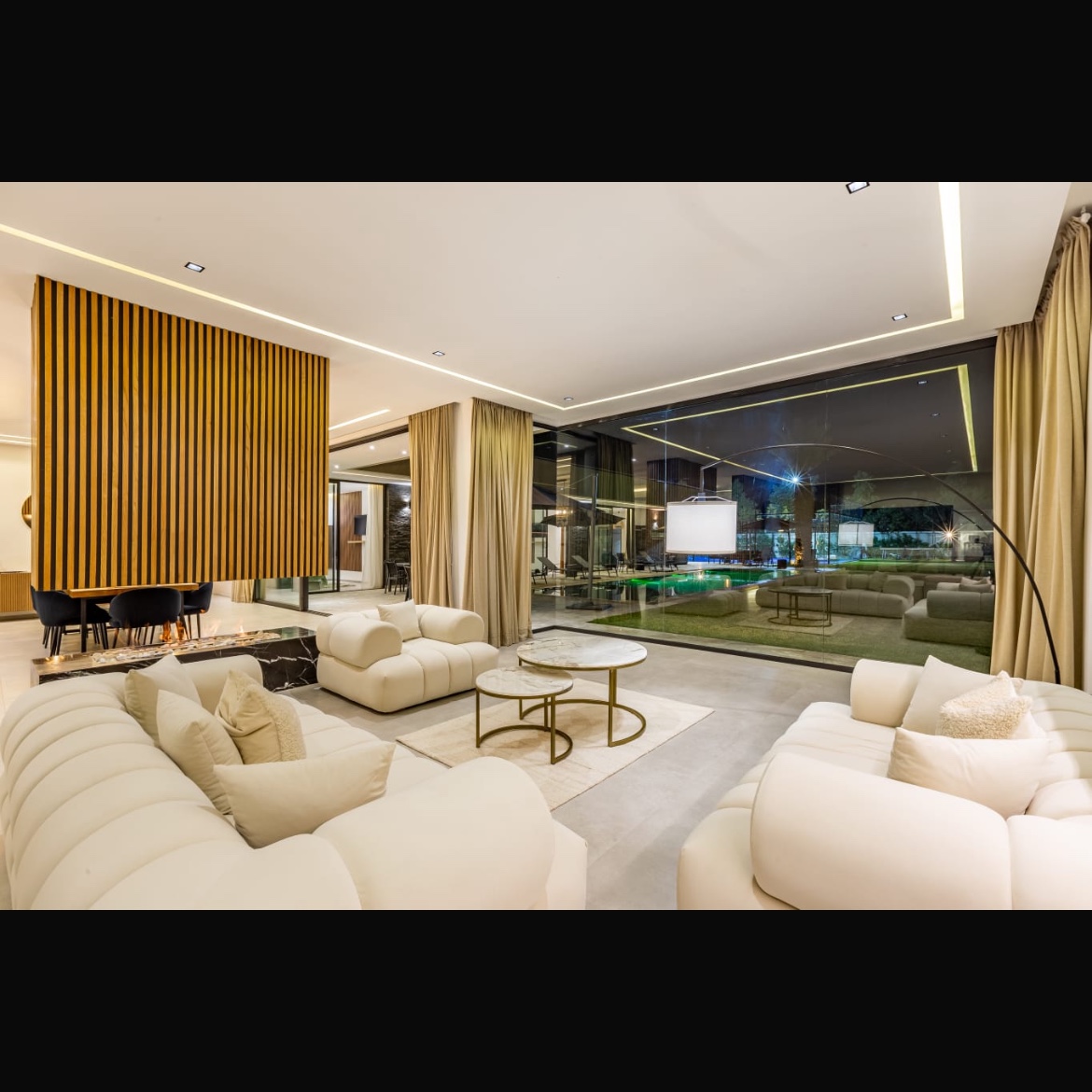 Villa PP - Louer villa Marrakech avec terrain de padel, basket et salle de sport